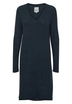 OXMO Oxida - Gebreide Jurk - Total Eclipse Melange -Oxmo 0e6de65783874b53a05fc6e5303f596f