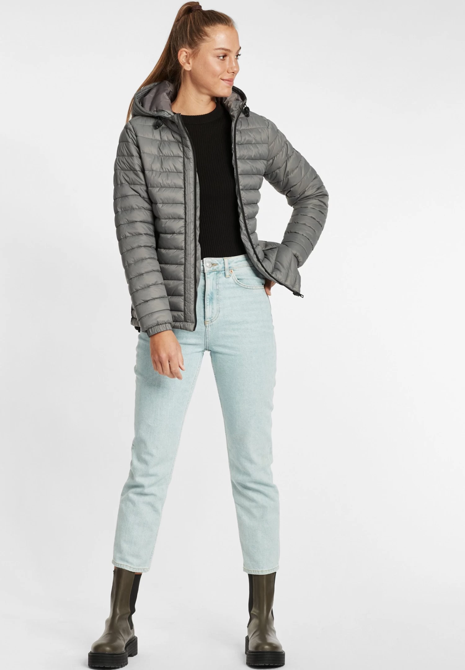 OXMO Oxnella - Winterjas - Castlerock 2 OXMO Oxnella - Winterjas - Castlerock - Afbeelding 2