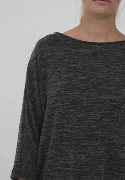 OXMO Oxbinala - Gebreide Jurk - Dark Grey Melange 8 OXMO Oxbinala - Gebreide Jurk - Dark Grey Melange -Oxmo 1c614afe85a54204995bdfe975fc8169