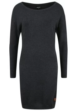 OXMO Oxella - Gebreide Jurk - Dar Grey M -Oxmo 214feaf02fe04824a9f7306e9dd2c6b8