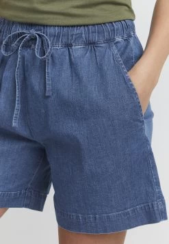 OXMO Oxlillith - Jeansshort - Mid Blue Denim -Oxmo 3e927750d9fc4046a4ca5bea7fb904e0