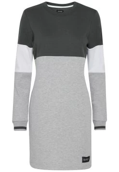 OXMO Oxomila - Jurk - Dark Grey Melange -Oxmo 4af23e44393844d3873c999bdae53eb7