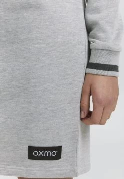 OXMO Oxomila - Jurk - Dark Grey Melange -Oxmo 959c88422c3145bfb37b4412eab55caf