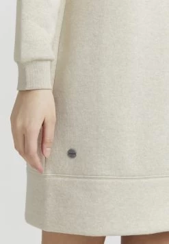 OXMO Holly - Jurk - Oatmeal Melange -Oxmo cec3104935f3475888233e6105b7ed06