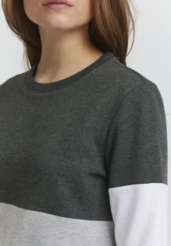 OXMO Oxomila - Jurk - Dark Grey Melange -Oxmo d26ef7691c524070bebdcd539b982157