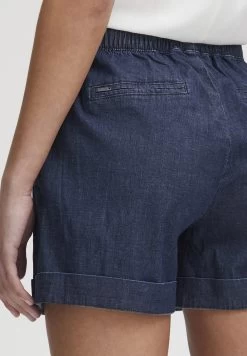 OXMO Oxlillith - Jeansshort - Dark Blue Denim -Oxmo fc3fd7f9e4fe4ee7827d5cb6fc428275